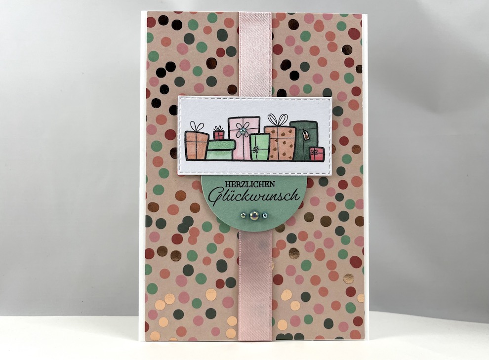 Karte zum Geburtstag -Geschenke- – Bild 2