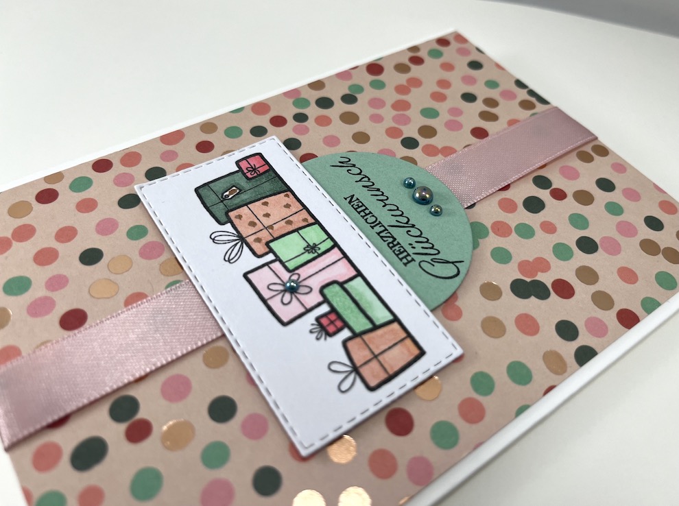 Karte zum Geburtstag -Geschenke- – Bild 4