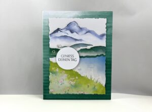 Grußkarte -Geniess deinen Tag-