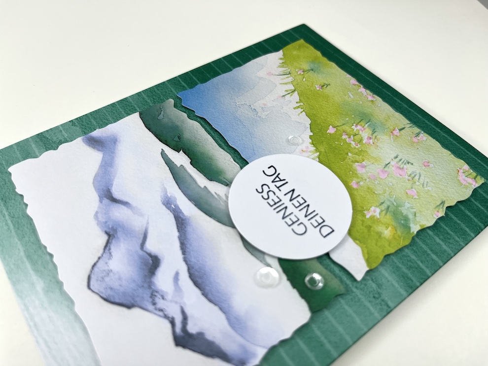 Grußkarte -Geniess deinen Tag- – Bild 3