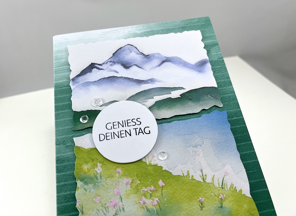 Grußkarte -Geniess deinen Tag- – Bild 4