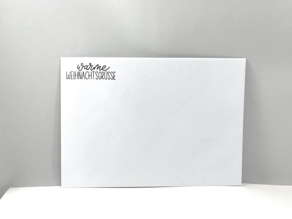 Weihnachtskarte -Handschuhe mit Geschenk- – Bild 5