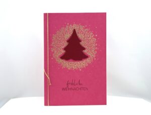 Weihnachtskarte mit Tannenbaum