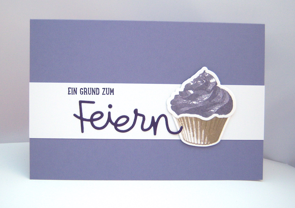 Geburtstag - Geburtstagskarte -Cupcake- Bild 1