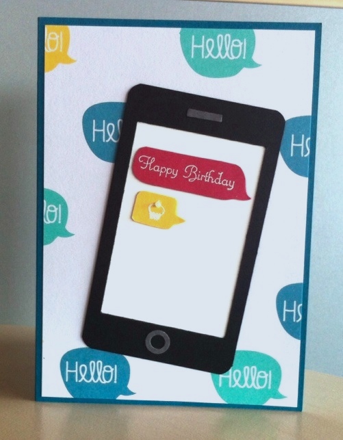 Geburtstag - Karte zum Geburtstag Smartphone