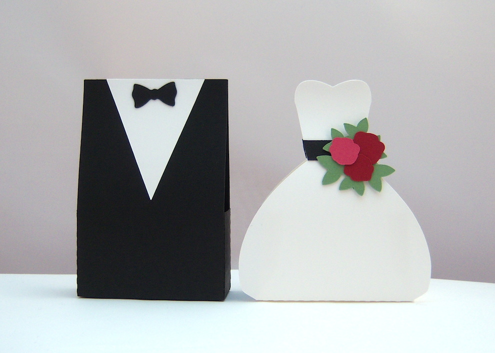 Hochzeit, Verpackungen - Verpackung Brautkleid und Anzug_1