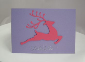 Weihnachtskarte_springendes_Rentier